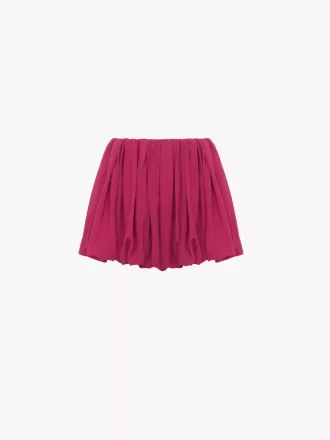 Mini short bloomer en charmeuse de soie