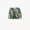 Mini short bloomer en charmeuse de soie Mini short bloomer en charmeuse de soie