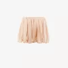 Mini short bloomer en charmeuse de soie Mini short bloomer en charmeuse de soie