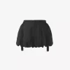 Mini short bloomer en soie lavée habotai