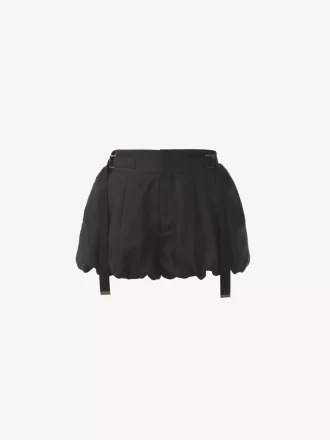 Mini short bloomer en soie lavée habotai