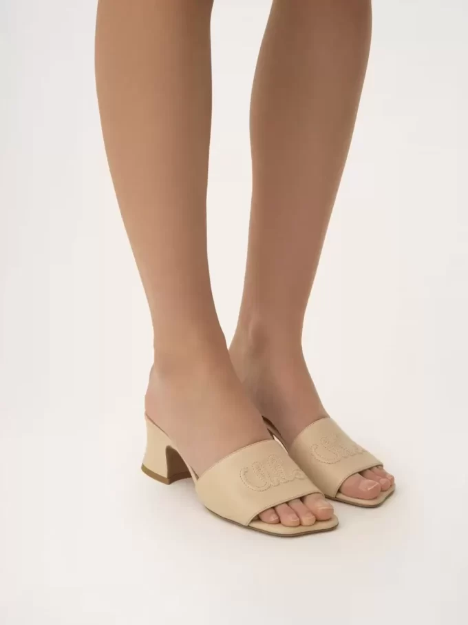 Mule à talons Chloé Soleil Mule à talons Chloé Soleil