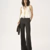 Pantalon bootcut sur mesure en laine Pantalon bootcut sur mesure en laine