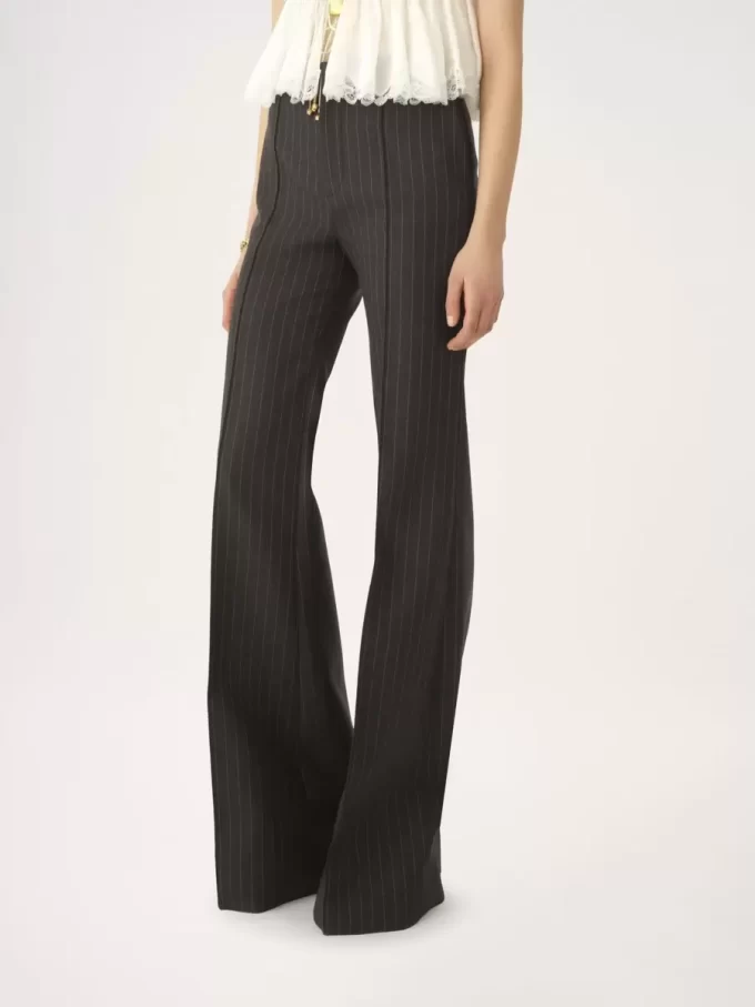 Pantalon bootcut sur mesure en laine Pantalon bootcut sur mesure en laine