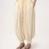 Pantalon court fluide en crêpe de Chine Pantalon court fluide en crêpe de Chine