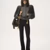 Pantalon sur mesure en gabardine de laine Pantalon sur mesure en gabardine de laine