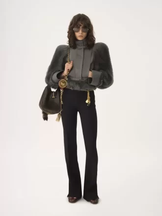 Pantalon sur mesure en gabardine de laine