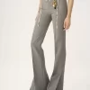 Pantalon sur mesure en laine chinée Pantalon sur mesure en laine chinée
