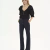Pantalon tailleur garçon en laine stretch Pantalon tailleur garçon en laine stretch
