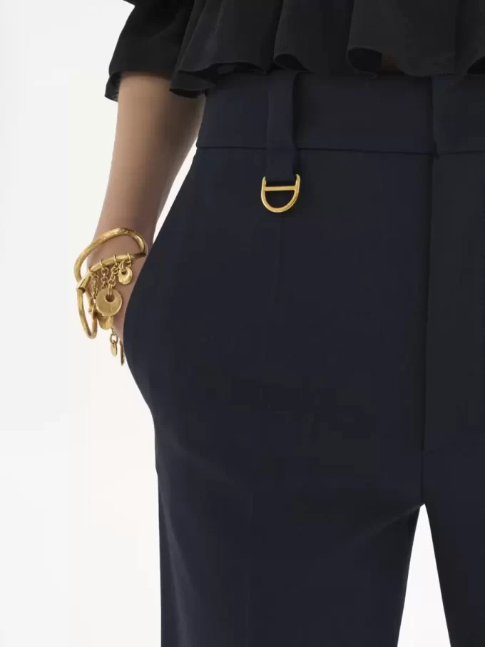 Pantalon tailleur garçon en laine stretch Pantalon tailleur garçon en laine stretch