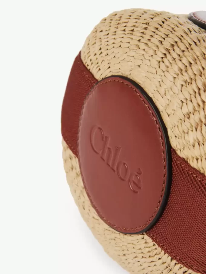 Petit panier à médailles pour chevaux en fibres naturelles Petit panier à médailles pour chevaux en fibres naturelles