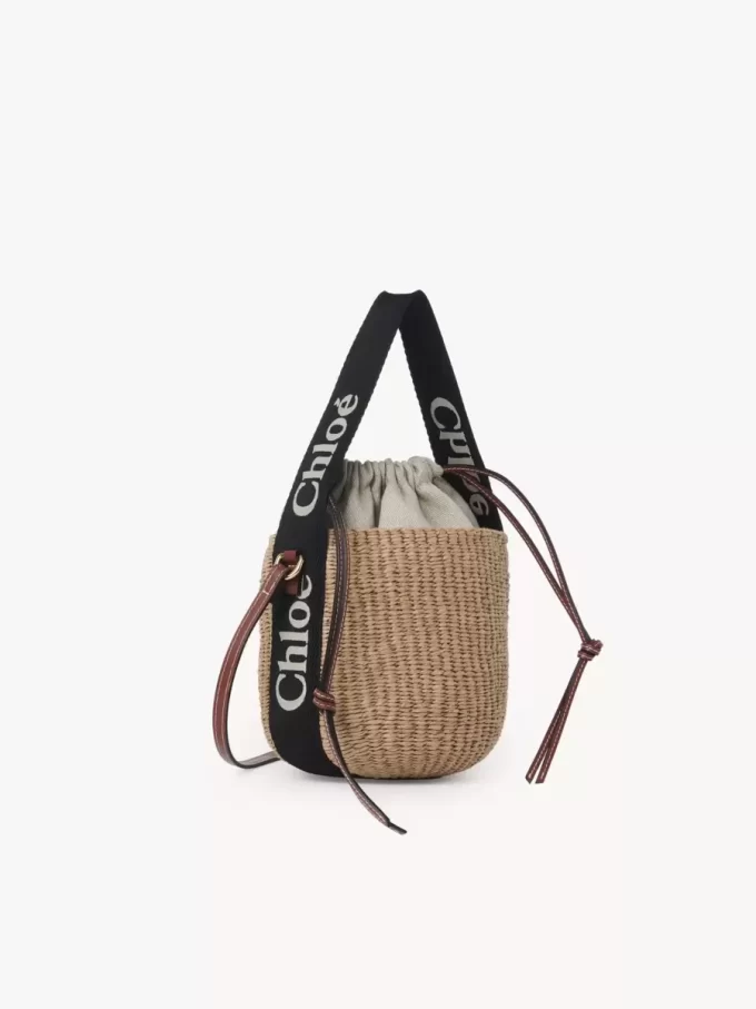 Petit panier Woody en fibres naturelles