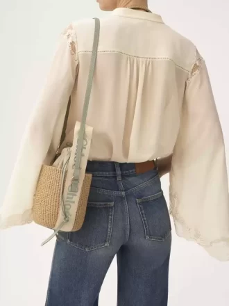 Petit panier Woody en fibres naturelles