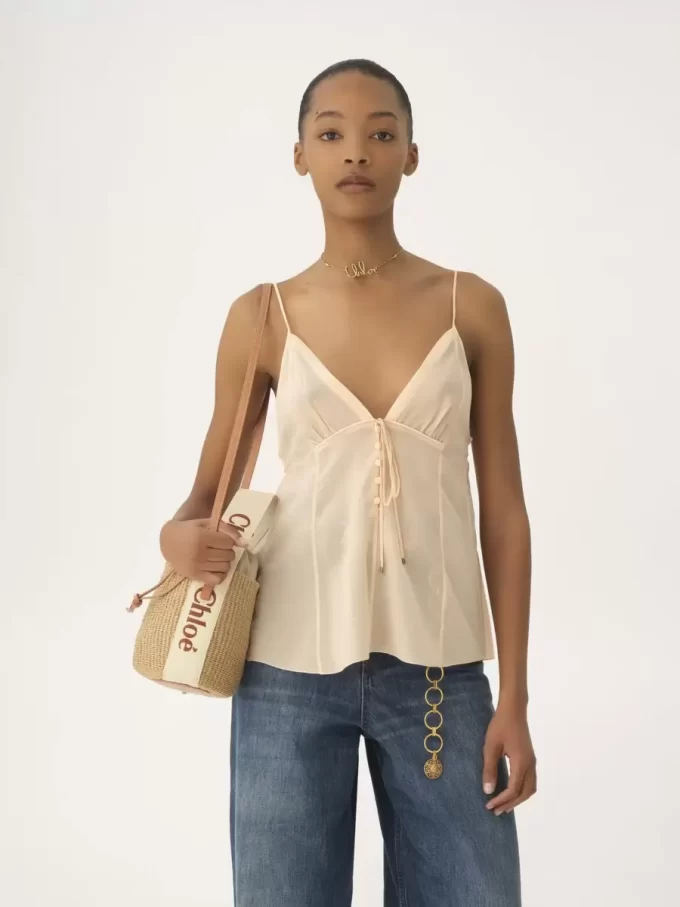 Petit panier Woody en fibres naturelles