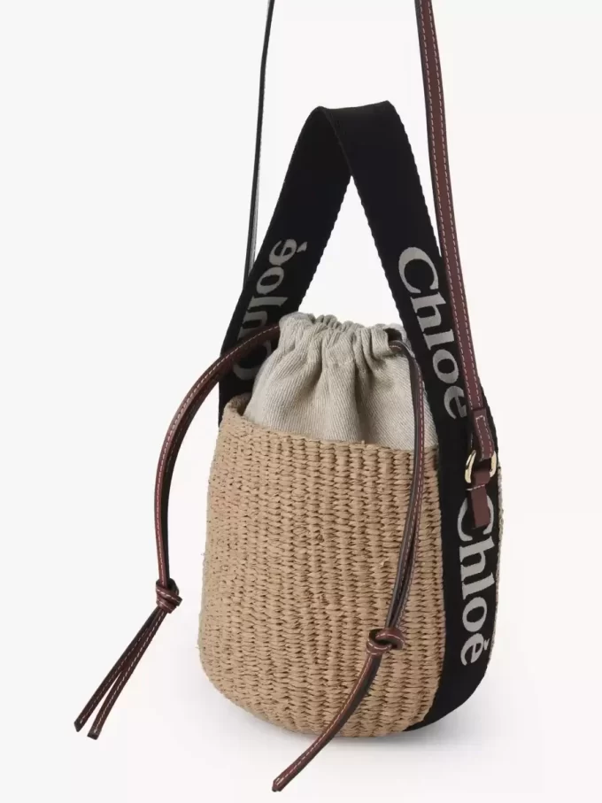 Petit panier Woody en fibres naturelles