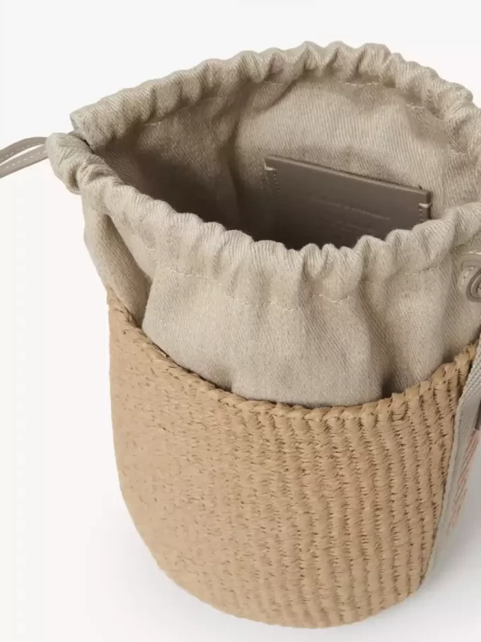 Petit panier Woody en fibres naturelles