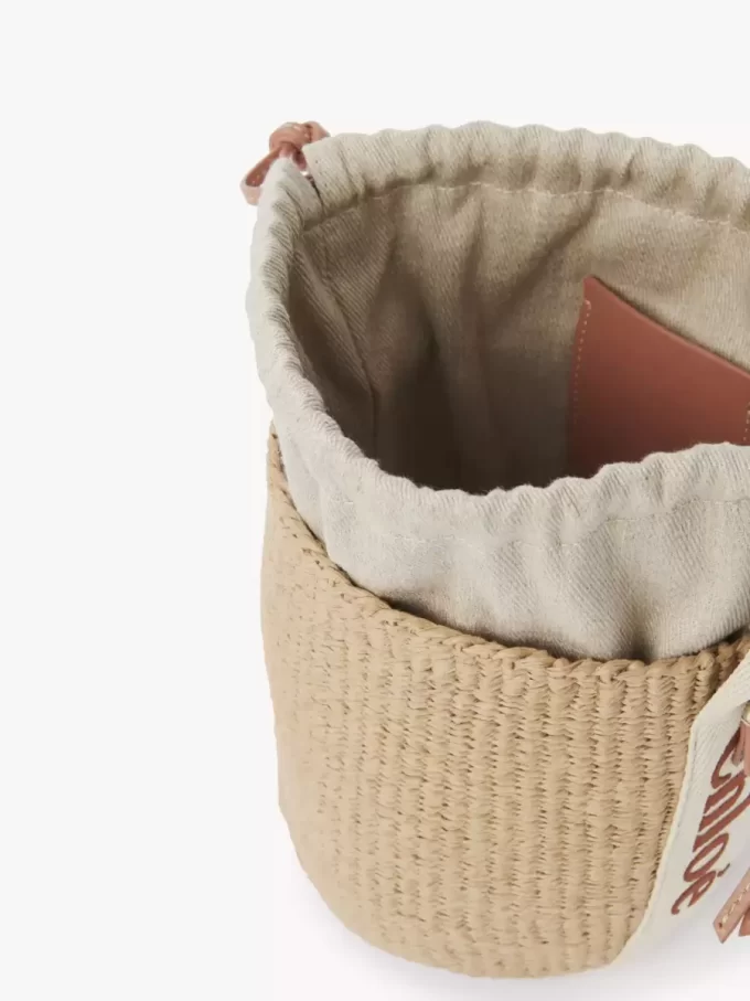 Petit panier Woody en fibres naturelles