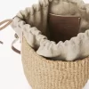 Petit panier Woody en fibres naturelles