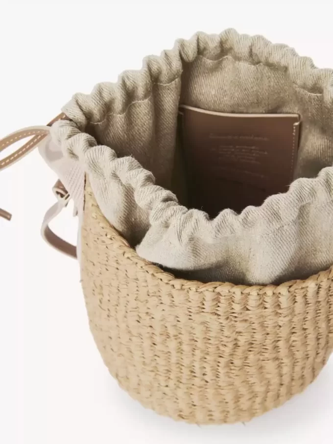 Petit panier Woody en fibres naturelles