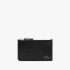 Petit porte-monnaie Chloé Iconic avec fentes pour cartes en cuir brillant