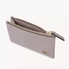 Petit porte-monnaie Chloé Iconic avec fentes pour cartes en cuir brillant