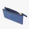 Petit porte-monnaie Chloé Iconic avec fentes pour cartes en cuir brillant