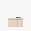 Petit porte-monnaie Chloé Iconic avec fentes pour cartes en cuir brillant