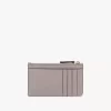 Petit porte-monnaie Chloé Iconic avec fentes pour cartes en cuir brillant