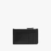 Petit porte-monnaie Chloé Iconic avec fentes pour cartes en cuir brillant
