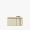 Petit porte-monnaie Chloé Iconic avec fentes pour cartes en cuir effet croco