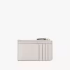 Petit porte-monnaie Chloé Iconic avec fentes pour cartes en cuir grainé