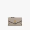 Petit porte-monnaie enveloppe avec fentes pour cartes en cuir grainé Petit porte-monnaie enveloppe avec fentes pour cartes en cuir grainé