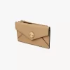 Petit porte-monnaie enveloppe avec fentes pour cartes en cuir grainé Petit porte-monnaie enveloppe avec fentes pour cartes en cuir grainé