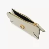 Petit porte-monnaie enveloppe avec fentes pour cartes en cuir grainé Petit porte-monnaie enveloppe avec fentes pour cartes en cuir grainé