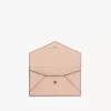 Petit porte-monnaie enveloppe avec fentes pour cartes en cuir grainé Petit porte-monnaie enveloppe avec fentes pour cartes en cuir grainé