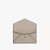Petit porte-monnaie enveloppe avec fentes pour cartes en cuir grainé Petit porte-monnaie enveloppe avec fentes pour cartes en cuir grainé