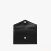 Petit porte-monnaie enveloppe avec fentes pour cartes en cuir grainé Petit porte-monnaie enveloppe avec fentes pour cartes en cuir grainé