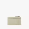 Petit porte-monnaie enveloppe avec fentes pour cartes en cuir grainé Petit porte-monnaie enveloppe avec fentes pour cartes en cuir grainé