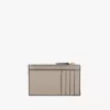 Petit porte-monnaie enveloppe avec fentes pour cartes en cuir grainé Petit porte-monnaie enveloppe avec fentes pour cartes en cuir grainé