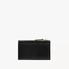 Petit porte-monnaie enveloppe avec fentes pour cartes en cuir grainé Petit porte-monnaie enveloppe avec fentes pour cartes en cuir grainé