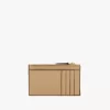Petit porte-monnaie enveloppe avec fentes pour cartes en cuir grainé Petit porte-monnaie enveloppe avec fentes pour cartes en cuir grainé