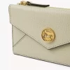 Petit porte-monnaie enveloppe avec fentes pour cartes en cuir grainé Petit porte-monnaie enveloppe avec fentes pour cartes en cuir grainé