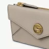 Petit porte-monnaie enveloppe avec fentes pour cartes en cuir grainé Petit porte-monnaie enveloppe avec fentes pour cartes en cuir grainé