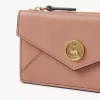 Petit porte-monnaie enveloppe avec fentes pour cartes en cuir grainé Petit porte-monnaie enveloppe avec fentes pour cartes en cuir grainé