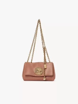Petit sac bandoulière Chloé Heritage en cuir grainé