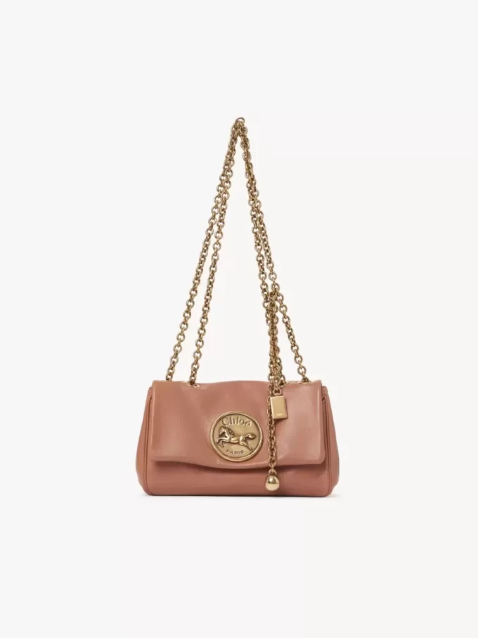 Petit sac bandoulière Chloé Heritage en cuir grainé Petit sac bandoulière Chloé Heritage en cuir grainé