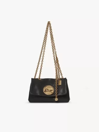 Petit sac bandoulière Chloé Heritage en cuir grainé