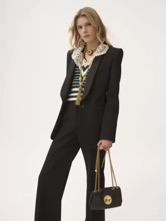 Petit sac bandoulière Chloé Heritage en cuir grainé