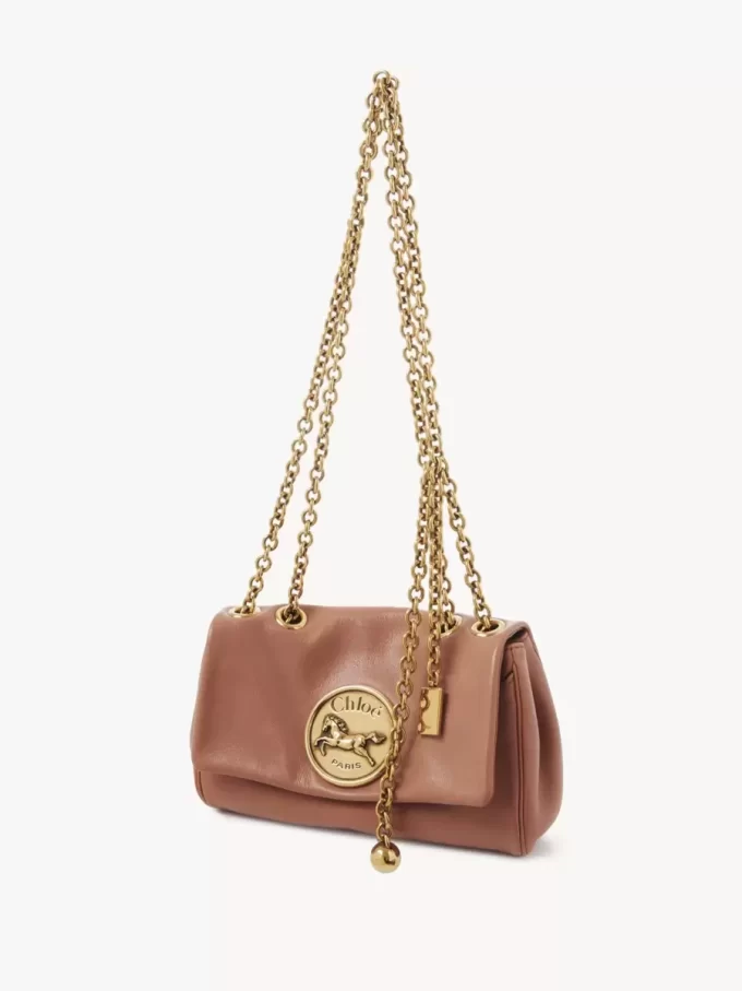 Petit sac bandoulière Chloé Heritage en cuir grainé Petit sac bandoulière Chloé Heritage en cuir grainé