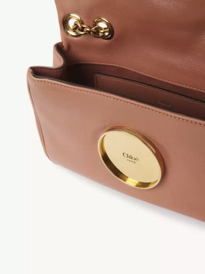 Petit sac bandoulière Chloé Heritage en cuir grainé Petit sac bandoulière Chloé Heritage en cuir grainé